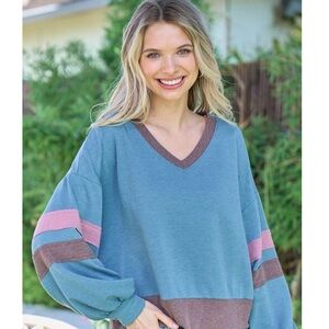 Bonfire Crop Sweatshirt